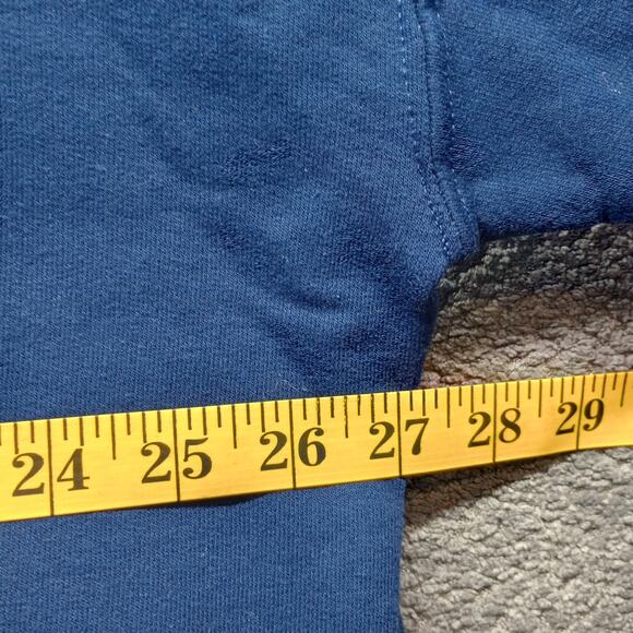 Fruit of the Loom Men’s 3XL Crewneck Fleece Sweatshirt Navy NWT - Picture 4 of 6